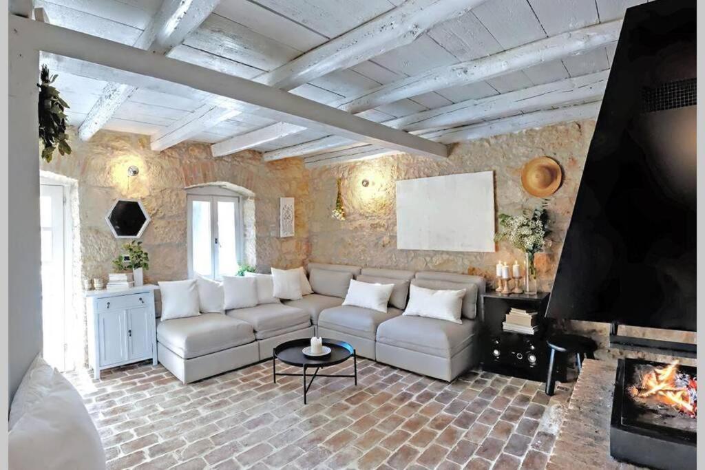 Ferienhaus Villa Alisia, wunderschönes Natursteinhaus bei Poreč, Istrien, Kroatien Vranje Selo Exterior foto
